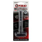 Sport si Outdoor - Accesorii si echipamente sportive - Accesorii antrenament si tabele tactice - Fluier electronic Fox 40 cu lumina LED – 110 dB, design compact, baterii incluse - Infinity.ro