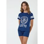 Fashion, accesorii si bijuterii - Copii - Lenjerie si pijamale copii - Pijamale copii - Pijamale copii Lotto LP7100 164 CM Albastru 14 ani - Infinity.ro