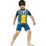 Fashion, accesorii si bijuterii - Copii - Lenjerie si pijamale copii - Pijamale copii - Pijamale copii Pikachu PK40Z5518 5-6 ani 110-116 CM Albastru - Infinity.ro