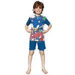Fashion, accesorii si bijuterii - Copii - Lenjerie si pijamale copii - Pijamale copii - Pijamale copii Sonic SN40M4530 7-8 ani 122-128 CM Albastru - Infinity.ro