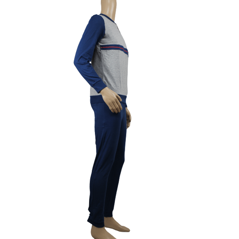 Fashion, accesorii si bijuterii - Copii - Lenjerie si pijamale copii - Pijamale copii - Pijamale baieti 15581 Navigare, albastru, Gri 10 ani Gri 10 ani 140 CM - Infinity.ro