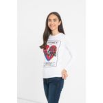 Fashion, accesorii si bijuterii - Femei - Imbracaminte femei - Camasi si bluze femei - Bluza dama Love Moschino cu decolteu la baza gatului, imprimeu logo si grafic S INTL Multicolor - Infinity.ro
