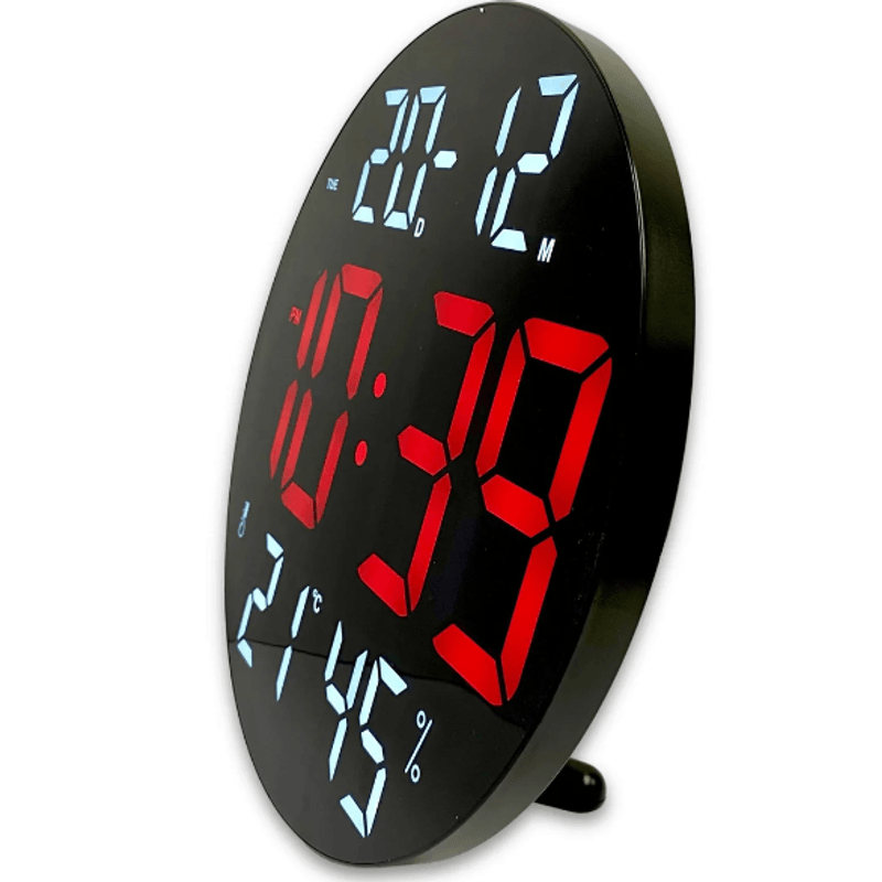 Casa si Gradina - Decoratiuni - Ceasuri - Ceas digital cu termometru CGH 8011 de 30 cm cu telecomanda - Infinity.ro