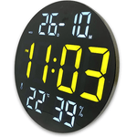 Casa si Gradina - Decoratiuni - Ceasuri - Ceas digital cu termometru CGH 8011 de 30 cm cu telecomanda - Infinity.ro