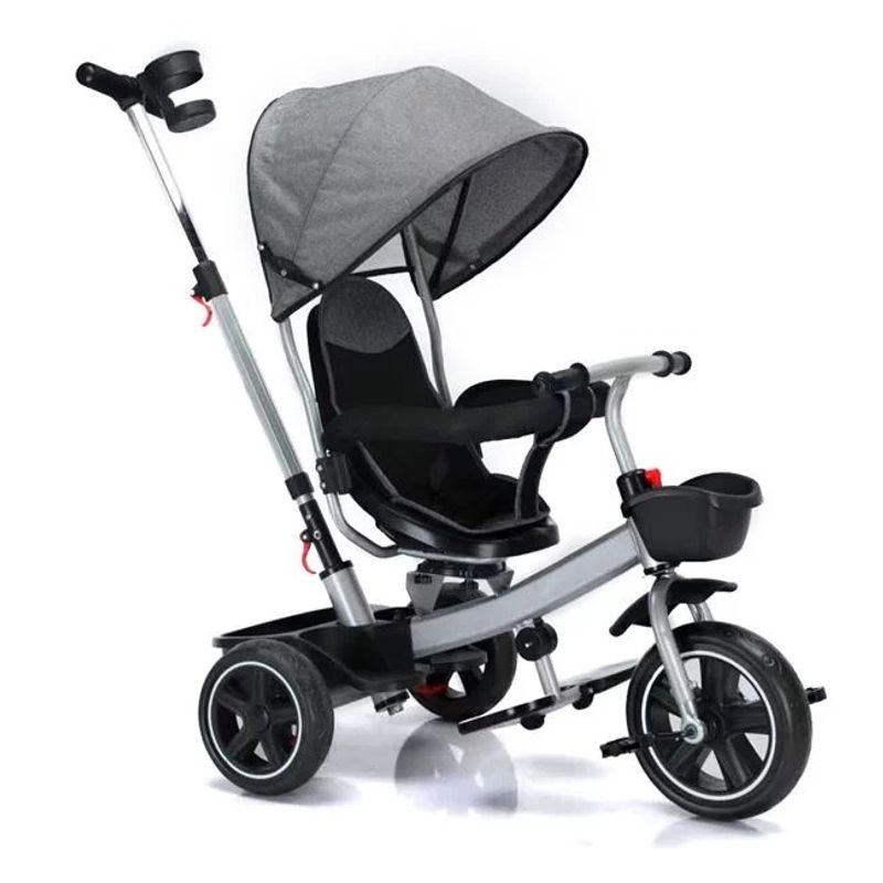 Jucarii, Copii si Bebe - Jucarii si jocuri - Jucarii de exterior - Triciclete - Tricicleta 3in1 cu scaun rotativ, varsta 1-6 ani, greutate maxima 50kg - Infinity.ro