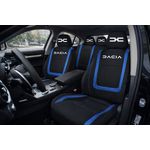 Auto si Moto - Intretinere auto - Huse auto - Set Huse Scaune Universale Compatibile cu Dacia Nou – Negru/Albastru - Infinity.ro