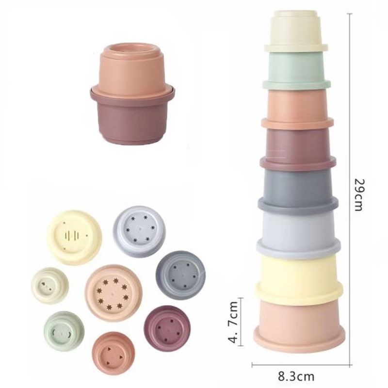 Petshop - Accesorii petshop - Jucarii animale - Jucarii educative - Jucarie educativa Montessori, set 5 in 1, interactiva, pentru bebelusi si copii, de la 6 luni, Multicolor - Infinity.ro