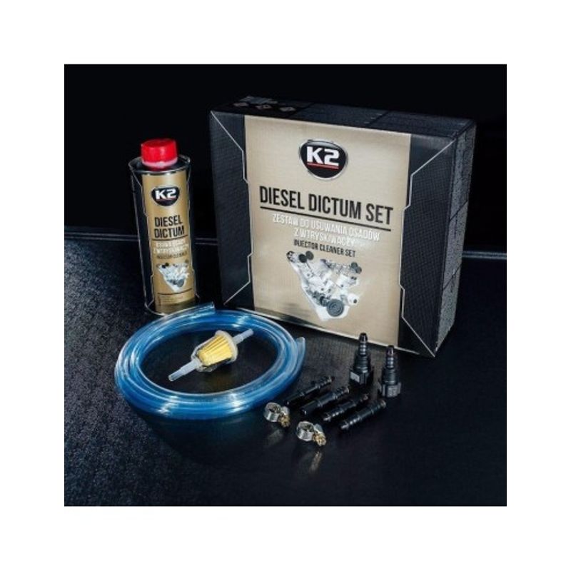 Auto si Moto - Piese auto si accesorii - Interior auto - Accesorii interior - Set Curatare injectoare K2 Diesel Dictum, 500ml - Infinity.ro