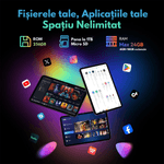 Laptop, Telefoane si Tablete - Tablete si accesorii tablete - Tablete - Tableta 2-in-1, de 13.4 inch, Android 16, 24GB RAM (6GB+18GB Extins)+256GB ROM, 5G WiFi, 10000mAh, Octa-Core T620 - Infinity.ro
