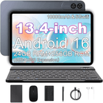 Laptop, Telefoane si Tablete - Tablete si accesorii tablete - Tablete - Tableta 2-in-1, de 13.4 inch, Android 16, 24GB RAM (6GB+18GB Extins)+256GB ROM, 5G WiFi, 10000mAh, Octa-Core T620 - Infinity.ro