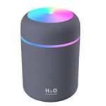 Electronice si Electrocasnice - Climatizare si sisteme de incalzire - Aparate filtrare aer - Umidificatoare - Umidificator de aer cu ultrasunete cu difuzor aromaterapie cu LED, 300 ml - Infinity.ro