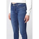 Fashion, accesorii si bijuterii - Femei - Imbracaminte femei - Pantaloni femei - Blugi dama skinny Diesel Slandy W30-L30 US Albastru Denim - Infinity.ro