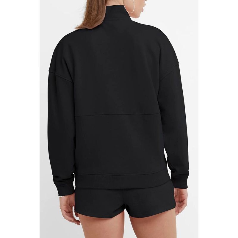 Fashion, accesorii si bijuterii - Femei - Imbracaminte femei - Camasi si bluze femei - Bluza dama Champion w9257 XS INTL Negru - Infinity.ro