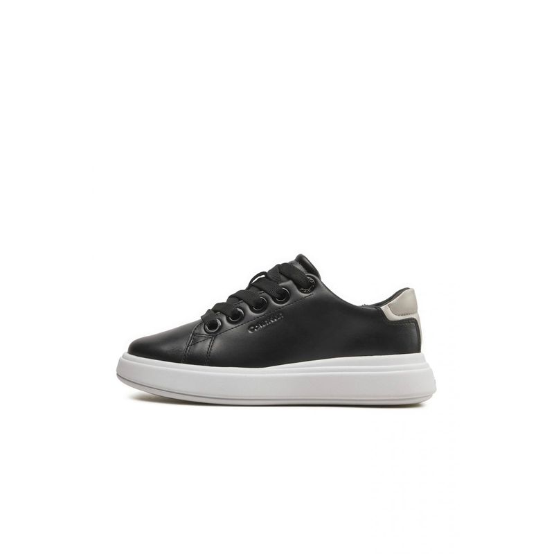 Fashion, accesorii si bijuterii - Femei - Incaltaminte femei - Pantofi femei - Pantofi Calvin Klein Cupsole Lace up Lth HW0HW02085 Negru 37 EU - Infinity.ro