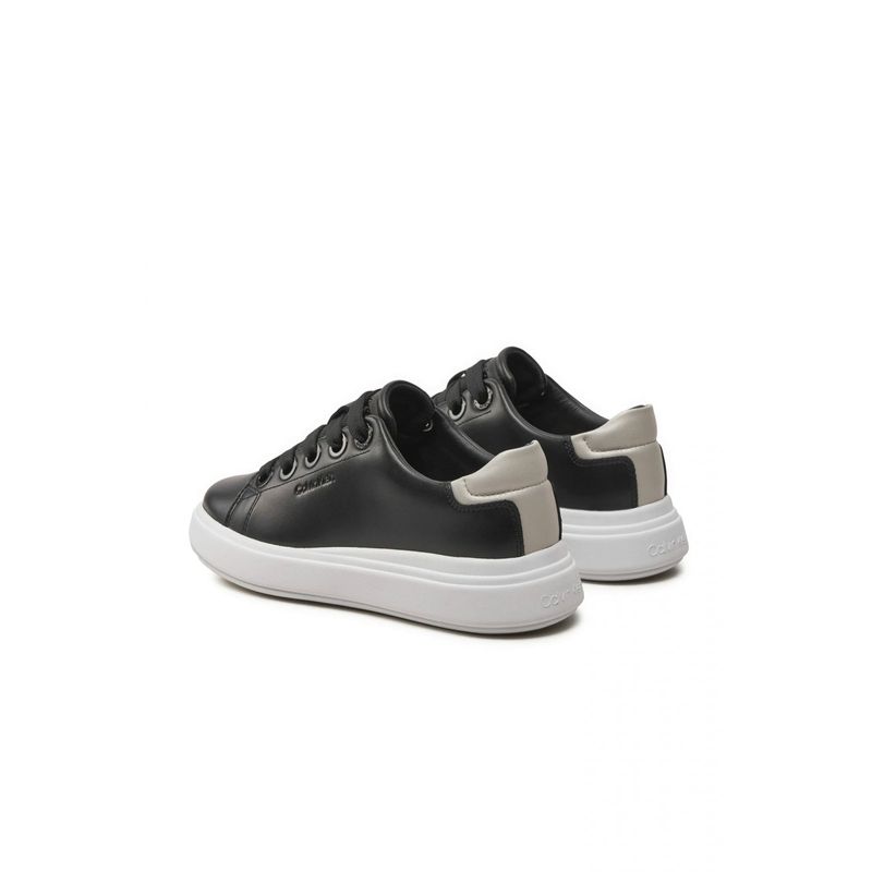 Fashion, accesorii si bijuterii - Femei - Incaltaminte femei - Pantofi femei - Pantofi Calvin Klein Cupsole Lace up Lth HW0HW02085 Negru 37 EU - Infinity.ro