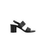 Fashion, accesorii si bijuterii - Femei - Incaltaminte femei - Sandale femei - Sandale din piele 8 by YOOX cu toc rotund Negru 37 EU - Infinity.ro