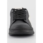 Fashion, accesorii si bijuterii - Barbati - Incaltaminte barbati - Sneakers si tenisi barbati - Pantofi sport de piele cu garnituri de piele ecologica S-Athene 40.5 EU Negru - Infinity.ro