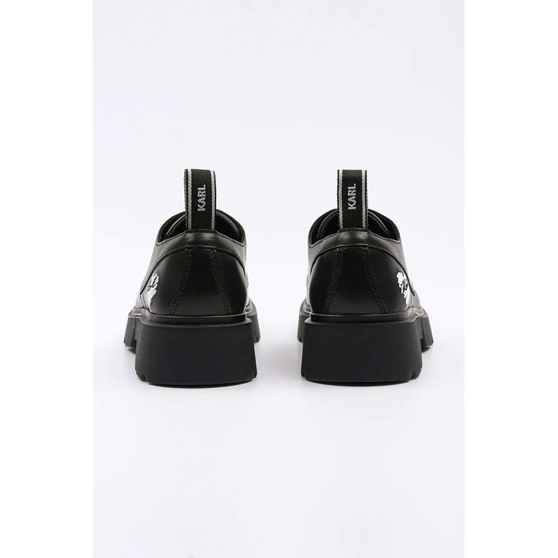 Fashion, accesorii si bijuterii - Femei - Incaltaminte femei - Pantofi femei - Pantofi de piele Karl Lagerfeld KAMDEN KL40421H Negru 37 EU - Infinity.ro