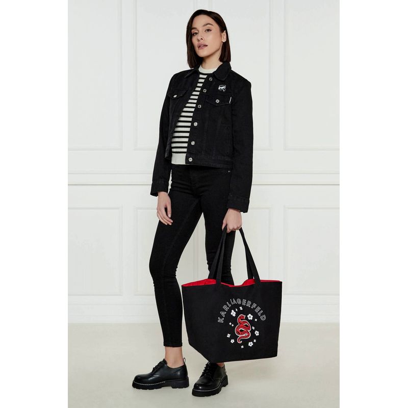 Fashion, accesorii si bijuterii - Femei - Incaltaminte femei - Pantofi femei - Pantofi de piele Karl Lagerfeld KAMDEN KL40421H Negru 37 EU - Infinity.ro