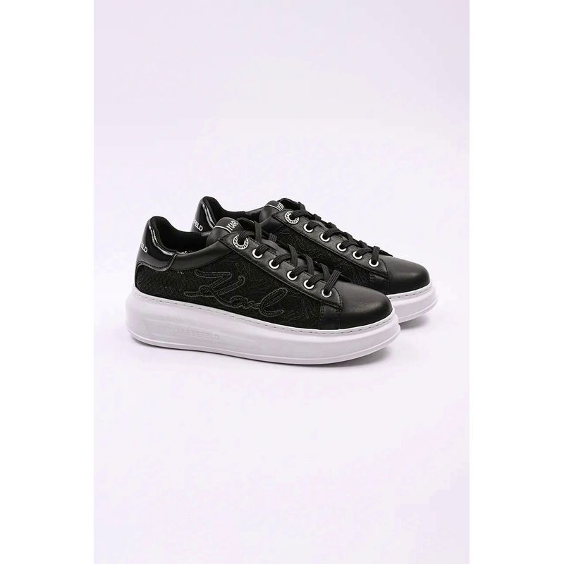 Fashion, accesorii si bijuterii - Femei - Incaltaminte femei - Sneakers si tenisi femei - Pantofi sport Karl Lagerfeld KAPRI KL62511F Negru 38 EU - Infinity.ro