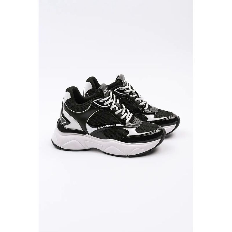 Fashion, accesorii si bijuterii - Femei - Incaltaminte femei - Sneakers si tenisi femei - Pantofi sport Karl Lagerfeld Komet Wedge KL65724A Negru 37 EU - Infinity.ro