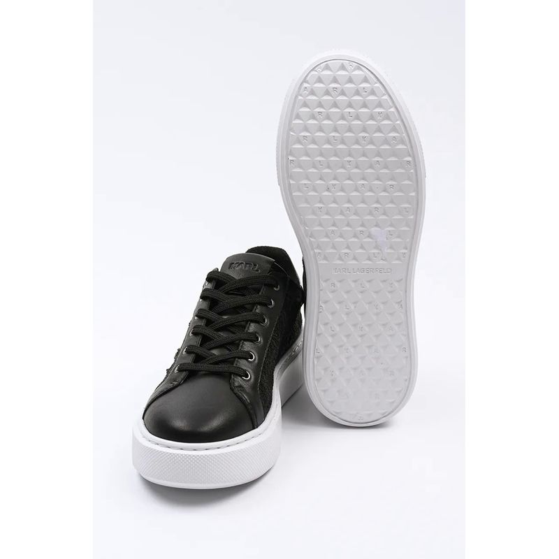 Fashion, accesorii si bijuterii - Femei - Incaltaminte femei - Sneakers si tenisi femei - Pantofi sport Karl Lagerfeld MAXI KUP KL62211F 36 EU Negru - Infinity.ro