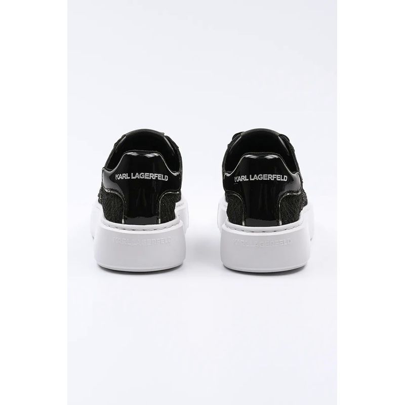 Fashion, accesorii si bijuterii - Femei - Incaltaminte femei - Sneakers si tenisi femei - Pantofi sport Karl Lagerfeld MAXI KUP KL62211F 36 EU Negru - Infinity.ro