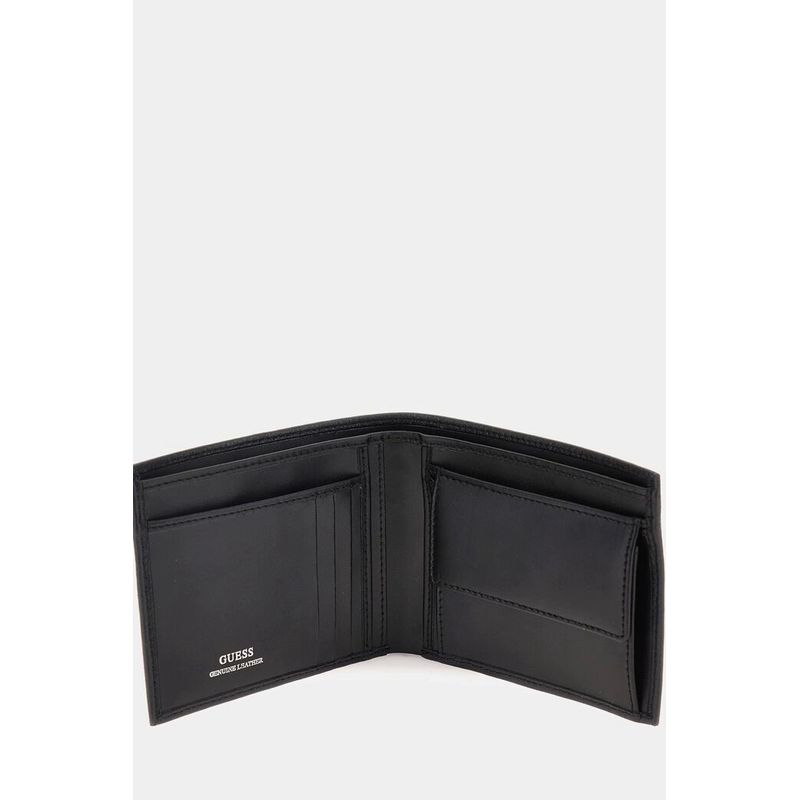 Fashion, accesorii si bijuterii - Barbati - Accesorii barbati - Portofele barbati - Portofel barbati Guess SMFIDALEA20 Negru 12 x 9.8 x 1.5 cm - Infinity.ro