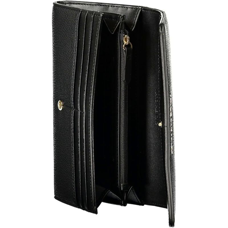Fashion, accesorii si bijuterii - Femei - Accesorii femei - Portofele femei - Portofel dama Valentino VPS8GL113NEVER Negru 18 x 10 x 3 cm - Infinity.ro