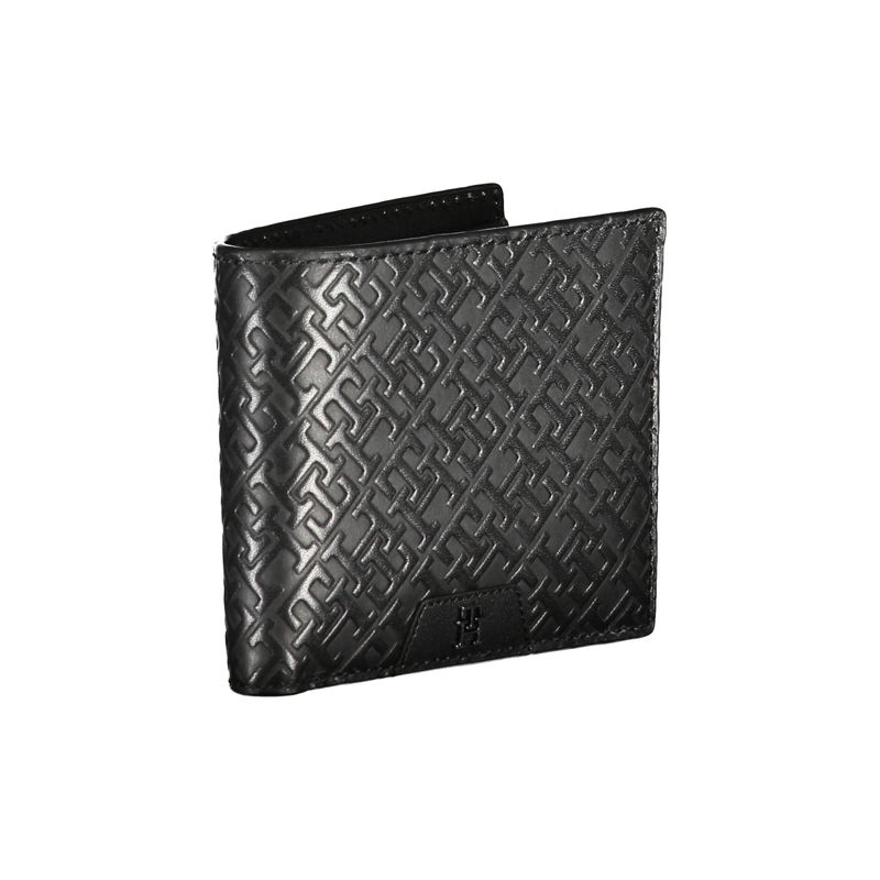 Fashion, accesorii si bijuterii - Barbati - Accesorii barbati - Portofele barbati - Portofel barbati Tommy Hilfiger AM0AM11596 Negru 12 x 10 x 2 cm - Infinity.ro