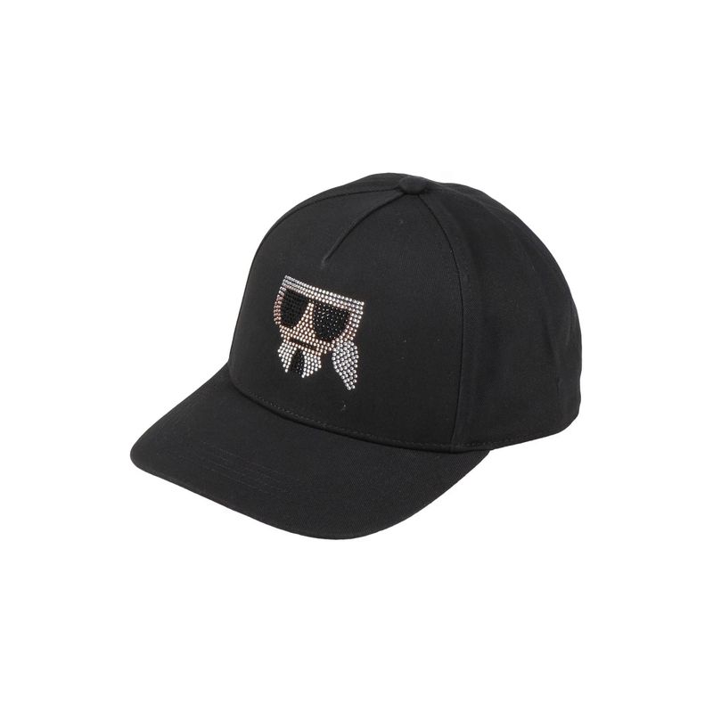 Sport si Outdoor - Echipament Sportiv - Accesorii echipament sportiv - Sepci si bentite sport - Sapca dama Karl Lagerfeld Krystal Cap ONE SIZE Negru - Infinity.ro