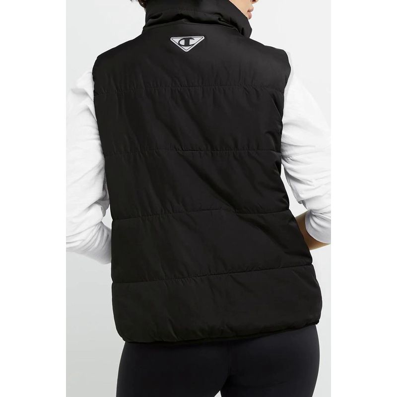 Fashion, accesorii si bijuterii - Femei - Imbracaminte femei - Jachete si geci femei - Vesta dama Champion J4668 S INTL Negru - Infinity.ro