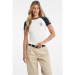 Fashion, accesorii si bijuterii - Femei - Imbracaminte femei - Tricouri si topuri femei - Tricou de dama Guess Jeans W4BI52 Alb S INTL - Infinity.ro