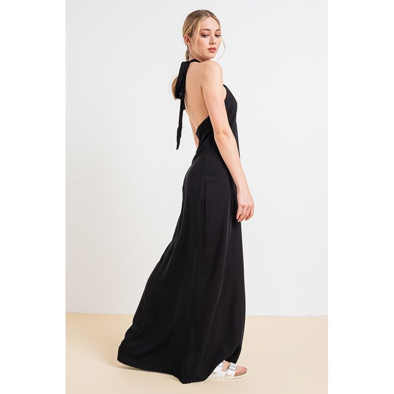 Fashion, accesorii si bijuterii - Femei - Imbracaminte femei - Rochii femei - Rochie dama de vara Guess Ring E4GK10 Negru S INTL - Infinity.ro