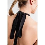 Fashion, accesorii si bijuterii - Femei - Imbracaminte femei - Rochii femei - Rochie dama de vara Guess Ring E4GK10 Negru S INTL - Infinity.ro