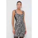 Fashion, accesorii si bijuterii - Femei - Imbracaminte femei - Rochii femei - Rochie Guess FIAMMA W4RK96 WFQI0 XS INTL Animal print - Infinity.ro