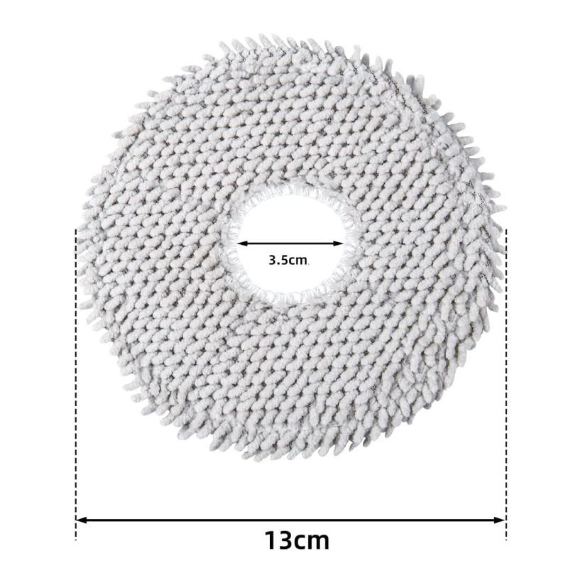 Electronice si Electrocasnice - Ingrijirea locuintei - Accesorii aparate pentru ingrijirea locuintei - Set 2 lavete PAA-home compatibile cu aspiratorul model MOVA E30 ULTRA RLE51SE - Infinity.ro
