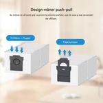 Electronice si Electrocasnice - Ingrijirea locuintei - Accesorii aparate pentru ingrijirea locuintei - Set 3 saci praf de la PAA-home pentru statia aspiratorului Dreame Aqua 10 Ultra Roller Complete RLH71DE-1 - Infinity.ro