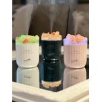 Casa si Gradina - Decoratiuni - Aromaterapie si lumanari - Difuzoare aromaterapie - Difuzor Ultrasonic Crystal Stone 200ml Verde + Umidificator - Infinity.ro