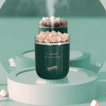 Casa si Gradina - Decoratiuni - Aromaterapie si lumanari - Difuzoare aromaterapie - Difuzor Ultrasonic Crystal Stone 200ml Verde + Umidificator - Infinity.ro