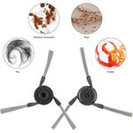 Electronice si Electrocasnice - Ingrijirea locuintei - Accesorii aparate pentru ingrijirea locuintei - Set doua perii laterale PAA-home compatibile cu aspiratorul robot Dreame Aqua 10 Ultra Roller Complete RLH71DE-1 - Infinity.ro