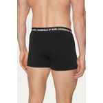 Fashion, accesorii si bijuterii - Barbati - Lenjerie si pijamale barbati - Lenjerie intima barbati - Set 3 boxeri barbati din bumbac organic Karl Lagerfeld A1M47151 Negru S INTL - Infinity.ro