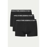 Fashion, accesorii si bijuterii - Barbati - Lenjerie si pijamale barbati - Lenjerie intima barbati - Set 3 boxeri barbati din bumbac organic Karl Lagerfeld A1M47151 Negru L INTL - Infinity.ro