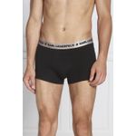 Fashion, accesorii si bijuterii - Barbati - Lenjerie si pijamale barbati - Lenjerie intima barbati - Set 3 boxeri barbati din bumbac organic Karl Lagerfeld 225M2108 Negru S INTL - Infinity.ro
