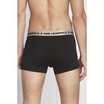 Fashion, accesorii si bijuterii - Barbati - Lenjerie si pijamale barbati - Lenjerie intima barbati - Set 3 boxeri barbati din bumbac organic Karl Lagerfeld 225M2108 Negru S INTL - Infinity.ro