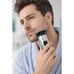 Ingrijire personala si Cosmetice - Aparate & accesorii ingrijire personala - Aparate de ras si tuns - Aparate de tuns - Aparat de tuns facial 3 in 1 ABYZ, cu 3 capete detasabile, reincarcabil, pentru barbierit, perciuni si nas - Infinity.ro