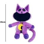 Jucarii, Copii si Bebe - Jucarii si jocuri - Jucarii de plus - Jucarie din plus tip CatNap ABYZ 35 cm, Creaturi Zambitoare, mov, model decorativ si pentru copii - Infinity.ro