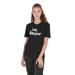 Fashion, accesorii si bijuterii - Femei - Imbracaminte femei - Tricouri si topuri femei - Tricou dama Love Moschino 101707 S INTL Negru - Infinity.ro