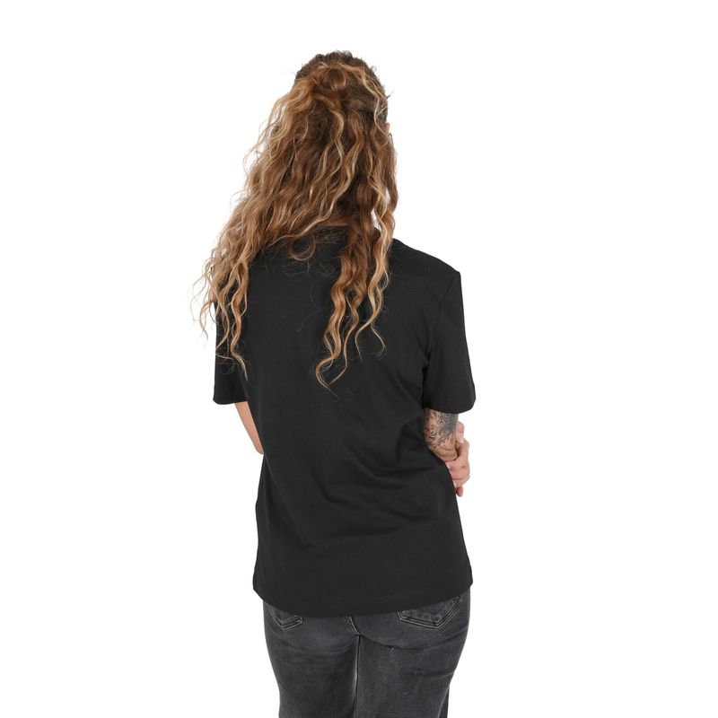 Fashion, accesorii si bijuterii - Femei - Imbracaminte femei - Tricouri si topuri femei - Tricou dama Love Moschino 101707 S INTL Negru - Infinity.ro