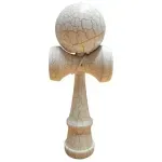 Jucarii, Copii si Bebe - Jucarii si jocuri - Jucarii & jocuri educative - Jucarii interactive - Kendama profesionala din lemn 2 cupe 19x7 cm bej ABYZ - Infinity.ro
